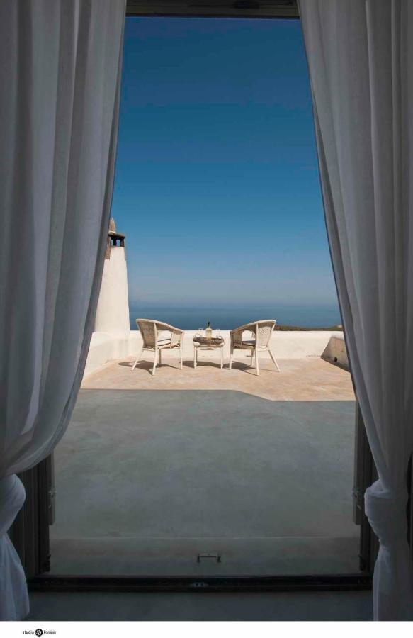 Spectacular Sunset View Villa At Melissaki Ioulis Bagian luar foto